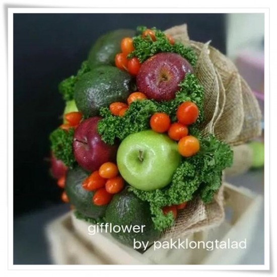 รับจัดช่อผัก-ผลไม้  ปากคลองตลาด รับจัดช่อผัก-ผลไม้ 