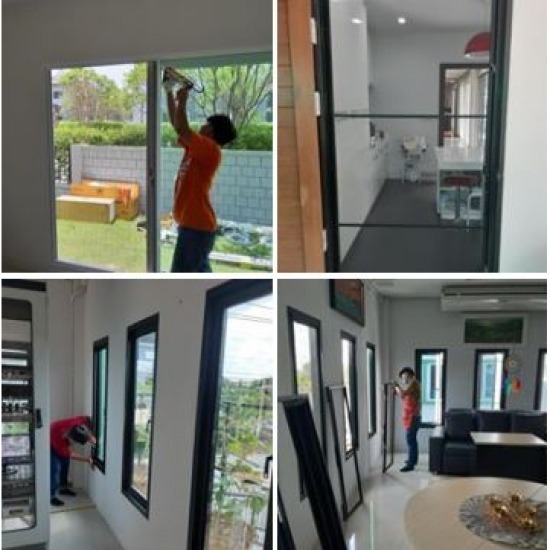 ผลิต-ติดตั้ง มุ้งลวดอลูมิเนียม ราคาถูก ผลิต-ติดตั้ง มุ้งลวดอลูมิเนียม ราคาถูก 