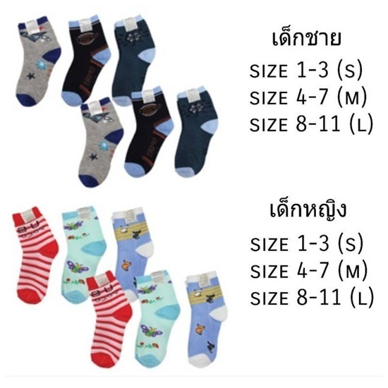 ขายส่งถุงเท้าเด็ก ถุงเท้านำเข้าจากเกาหลี ราคาส่ง 