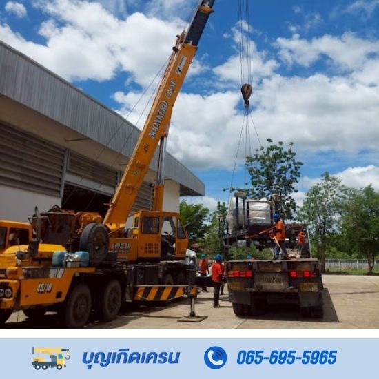 ให้เช่ารถเครนงานก่อสร้าง เพชรบุรี