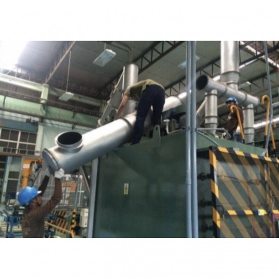 งานติดตั้ง Dust collector รับติดตั้งแผงประหยัดพลังงานไฟฟ้าแอร์ 