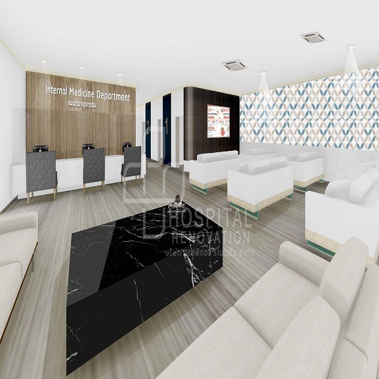 ออกแบบแผนกอายุรกรรม