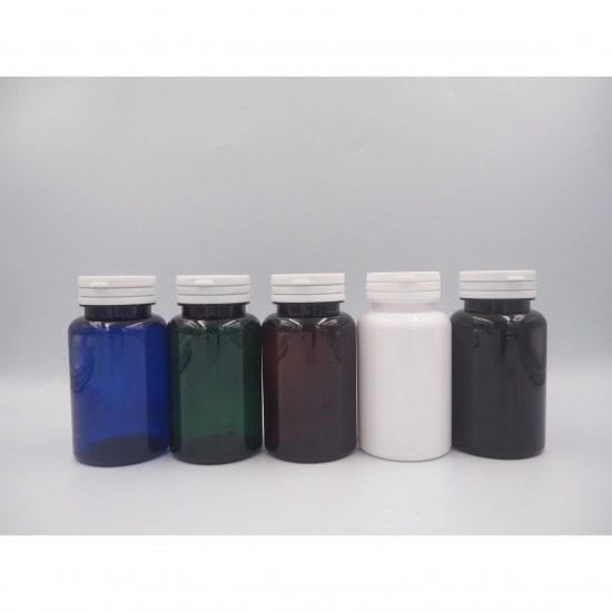 ขวดกลม PET 150 ml. ฝาฉีกขาด ขวดอาหารเสริม ราคาส่ง  ขวดพลาสติก 150 ml.  กระปุกยา ราคาส่ง  โรงงานผลิตกระปุกยา 