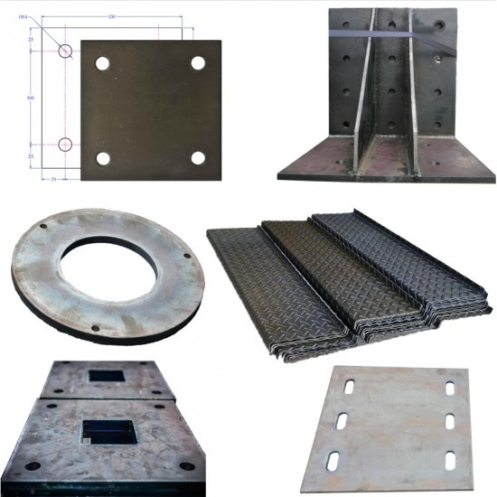 แผ่นเพลท, เพลทพับ, เพลทเชื่อม, เพลทเจาะรู และเพลทตัดต่างๆ ตามแบบ - โรงงานผลิตเจโบลท์ แอลโบลท์ สตัค นนทบุรี