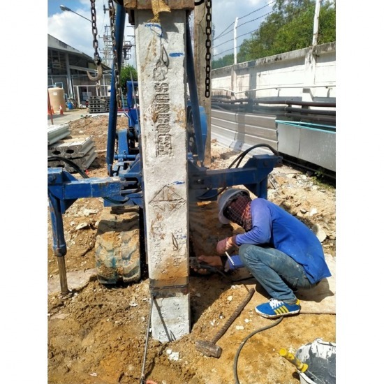 เสาเข็มไมโครไพล์ ปทุมธานี เสาเข็มไมโครไพล์ ปทุมธานี  ช่างบี รับตอกเสาเข็มไมโครไพล์  บริการจัดหาเสาเข็มไอไมโครไพล์  รับตอกเสาเข็มด้วยแรงคน  ตอกเสาเข็มราคาไม่แพง  รับเหมาตอกเสาเข็ม ปทุมธานี 