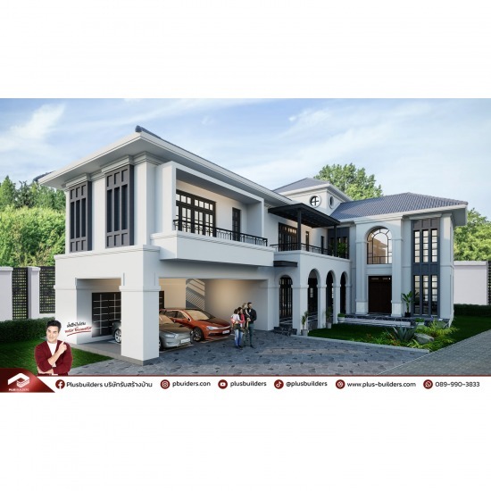 รับสร้างบ้านหรู โมเดิร์น Modern Luxury รับสร้างบ้านหรู โมเดิร์น Modern Luxury
