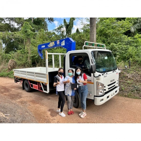 Truck mounted crane 5 tons Nakhon Pathom for sale Truck mounted crane 5 tons Nakhon Pathom for sale 