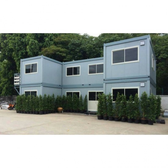 double container Two-storey container   2-storey container price   2-storey container house price   2-storey knock-down office 