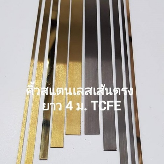 คิ้วสแตนเลสเส้นตรงยาว 4 ม. คิ้วสแตนเลสเส้นตรงยาว 4 มม.  คิ้วสแตนเลสเส้นตรง  คิ้วสแตนเลส 5 มม  คิ้วสแตนเลส 10 มม ราคา  คิ้ว ส แตน เล ส ตัว T  คิ้วสแตนเลส 12 มม  คิ้วสแตนเลสตัวยู 