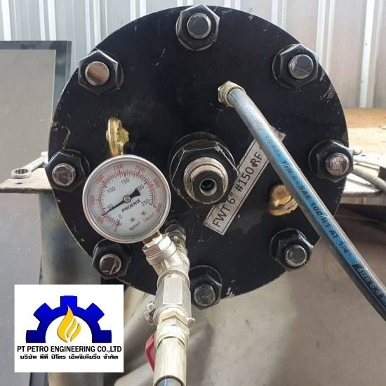 ผลิต Flange weld tester - โรงกลึงและงานหน้างาน ระยอง - พีที ปิโตร เอ็นจิเนียริ่ง
