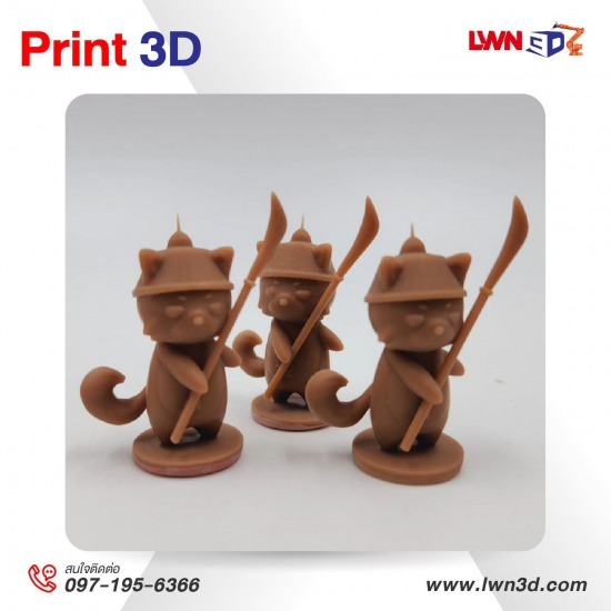 Print3D Scan3D แกะสลักด้วย Robot-LWN3D - ผลิต Art Toy สายมู