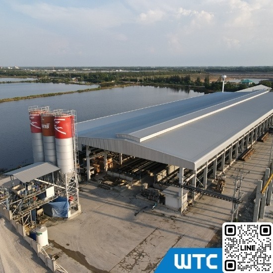 โรงงานผลิตเสาเข็ม สมุทรสาคร