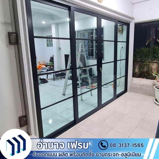 รับผลิตงานกระจกอลูมิเนียม ปทุมธานี - ติดตั้งกระจกอาคารสำนักงาน ราคาถูก
