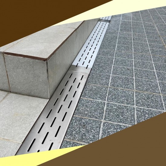 ราง GUTTER ตะแกรงฝาปิดรางระบายน้ำ  ฝาครอบรางน้ำสแตนเลส  ฝาปิดรางน้ำสแตนเลสเกรด 304  ฝารางระบายน้ำสแตนเลส  ราง GUTTER  รางน้ำพร้อมสะดือกันกลิ่น ราคาโรงงาน  รางน้ำพื้นสำเร็จรูปสแตนเลสเกรด 304  รางระบายน้ำพร้อมฝาปิดรางระบายน้ำสแตนเลส  รางระบายน้ำสำเร็จรูปสแตนเลส  อุปกรณ์รางระบายน้ำสำเร็จรูป 