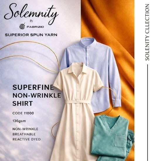 SOLEMNITY CLLECTION จำหน่ายผ้าตัดชุดพนักงาน ราคาส่ง