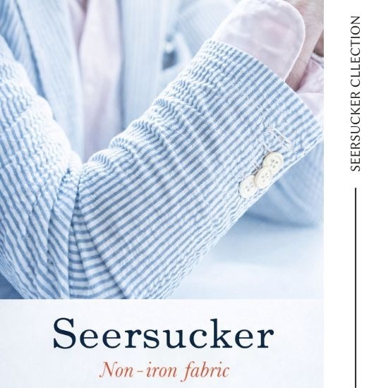 SEERSUCKER CLLECTION จำหน่ายผ้าตัดเสื้อเชิ้ตยกหลา