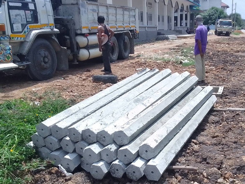 เสาเข็มหกเหลี่ยม