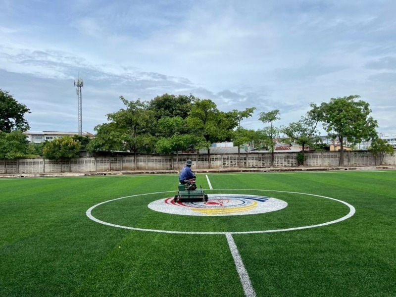 การออกแบบสนามฟุตบอลหญ้าเทียม