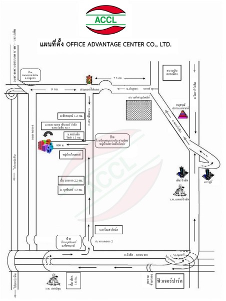 Photo map - บริการสอบเทียบเครื่องมือวัดอุตสาหกรรม แอ็ดแวนเทจ เซ็นเตอร์
