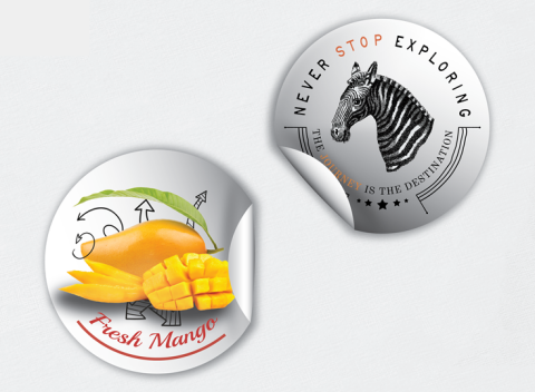 รับออกแบบ-สั่งพิมพ์สติ๊กเกอร์