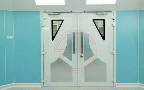 ประตูห้องคลีนรูม ห้องผ่าตัด