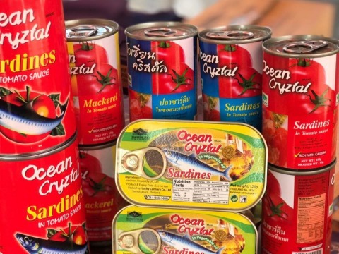 ปลากระป๋องขายส่งจากโรงงาน