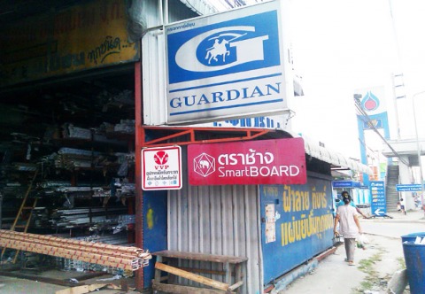 จำหน่ายกระจกและอลูมิเนียม