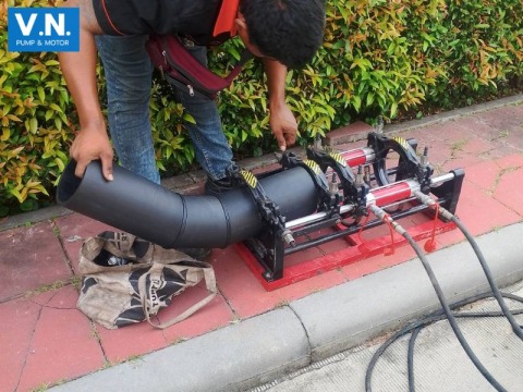 บริการงานเชื่อมท่อ PPR , PE