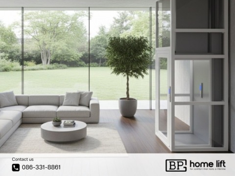 รับออกแบบสร้าง และติดตั้งลิฟต์บ้าน