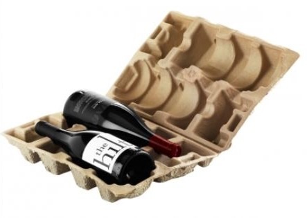 กระดาษอัดขึ้นรูปกันกระแทกขวดไวน์