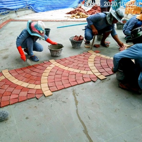 ช่างรับเหมาปูพื้นกระเบื้อง