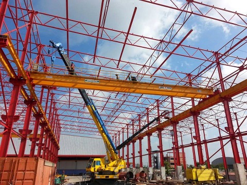 รับงานติดตั้งระบบเครนโรงงาน สมุทรสาคร