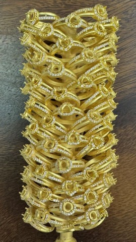 หล่อเครื่องประดับทอง