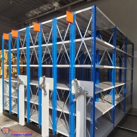 ชั้นวางบนรางเลื่อน (Micro Rack Mobile)