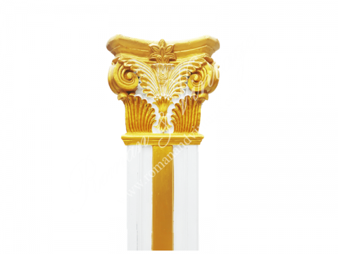 ทรงผักกาด เสาเหลี่ยม