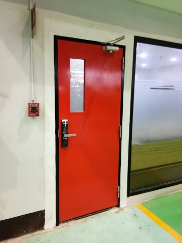 ประตูเหล็กทนไฟ