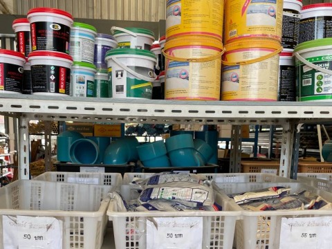 ขายส่งสินค้าวัสดุก่อสร้าง