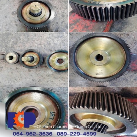 กลึงมู่เล่ย์ กลึงเฟือง กลึงเพลา