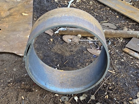 รับม้วนเหล็กโค้งขนาดเล็ก