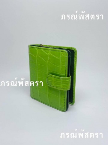 กระเป๋าสตางค์หนังจระเข้แท้ กระเป๋าสตางค์หนังจระเข้แท้