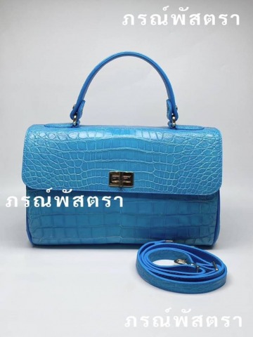 กระเป๋าหนังจระเข้แท้สำหรับถือ กระเป๋าหนังจระเข้แท้สำหรับถือ