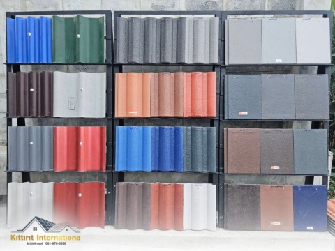 จำหน่ายกระเบื้องหลังคาคอนกรีต ปทุมธานี