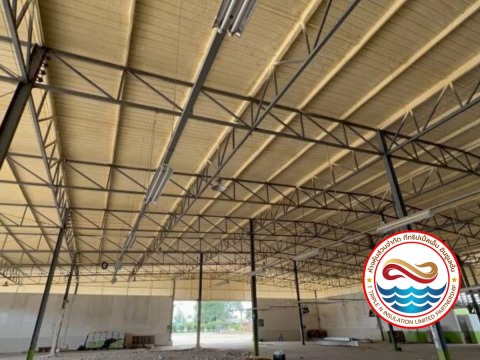 พ่นโฟมรักษาอุณหภูมิผลไม้สหกรณ์การเกษตร คิชฌกูฏ