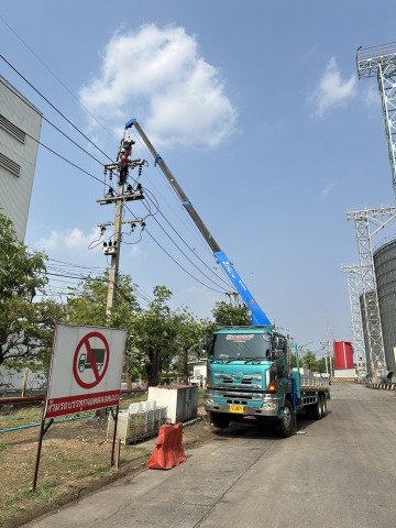 เช่ารถเฮี๊ยบงานเสาไฟฟ้า