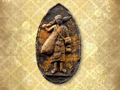 พระสิวลีเนื้อใบลาน