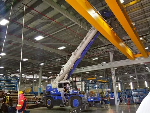 รับติดตั้งเครนโรงงาน