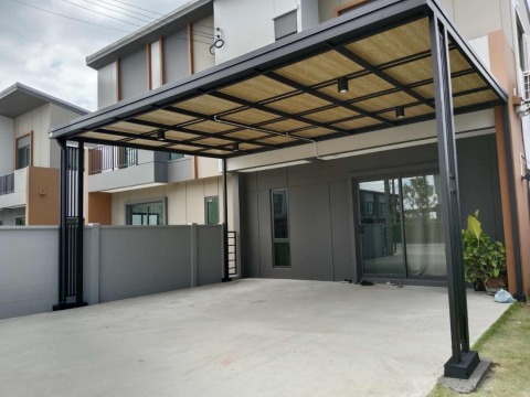 รับทำหลังคาโรงจอดรถ