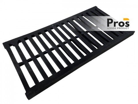 รางระบายน้ำเหล็กหล่อเทา