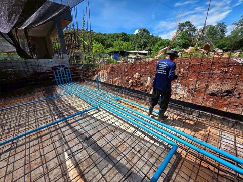 รับสร้างสระว่ายน้ำเขาใหญ่