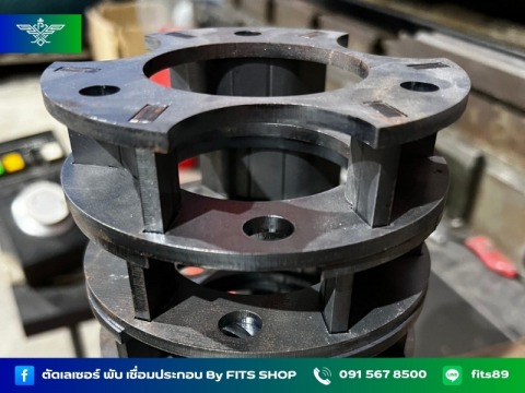 รับตัดเลเซอร์แผ่นเหล็ก